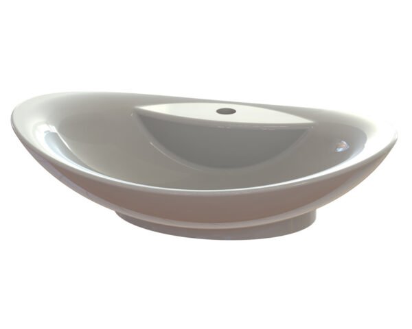 Умивальник «Гармонія» Меланіт H100 глянець-stryqq