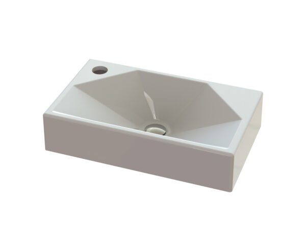 Умивальник «Меркурій» L Золото Т999 глянець-stryqq