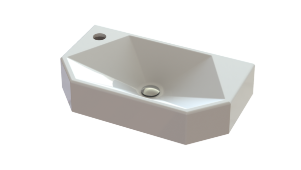 Умивальник «Тритон» L Золото Т999 глянець-stryqq