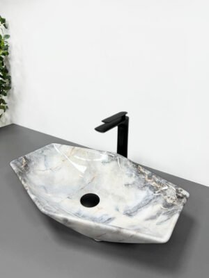 Умывальник (раковина) VBI VENEZIA S GRANIT GLOSS накладной