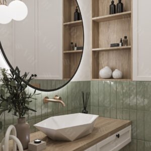 Умывальник (раковина) VBI VENEZIA WHITE накладной