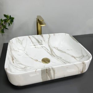 Умывальник (раковина) VBI PALERMO AIAX GLOSSY накладной