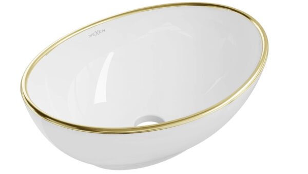 Умивальник (раковина) MEXEN ELZA GOLD EDGE