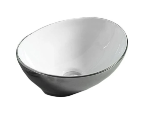 Умивальник (раковина) MEXEN ELZA SILVER/WHITE