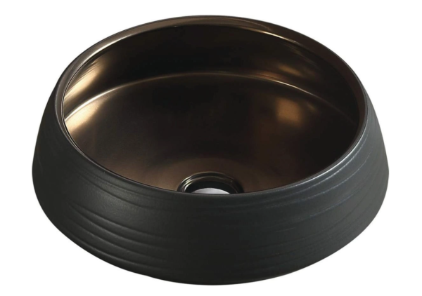 Умивальник (раковина) MEXEN ARIANA BLACK/GOLD