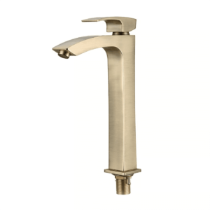 G1007-42 умивальник високий одновіс. лит. вилив. лат. гайка Ø35 (бронза) 438/1tur