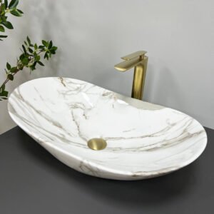 Умивальник (ровини) VBI TURIN LAVA MATT накладний